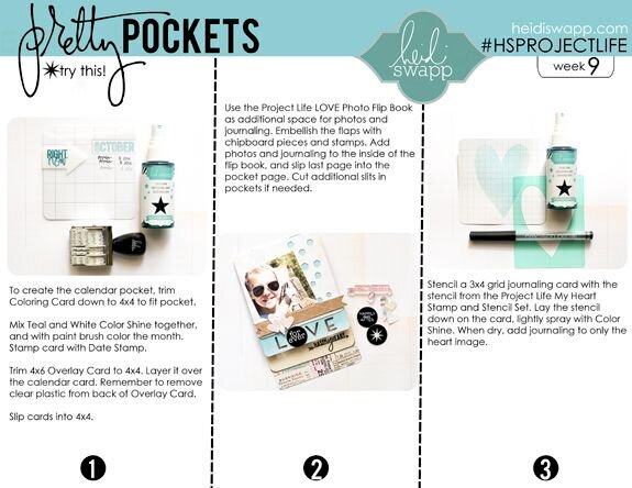 Pretty Pocket Instruction Series featuring Becky Higgins/Heidi Swapp Project Life