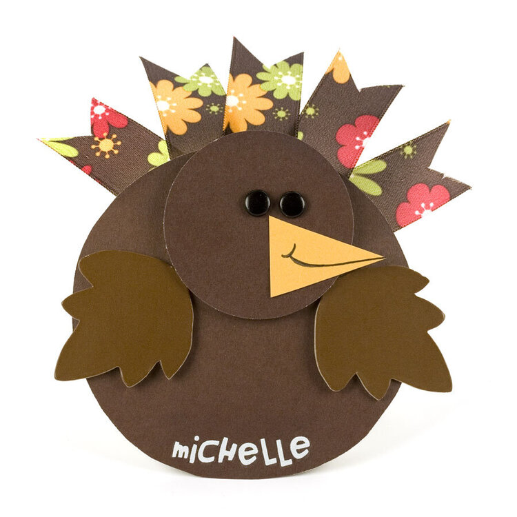 Turkey Name Card (Front)