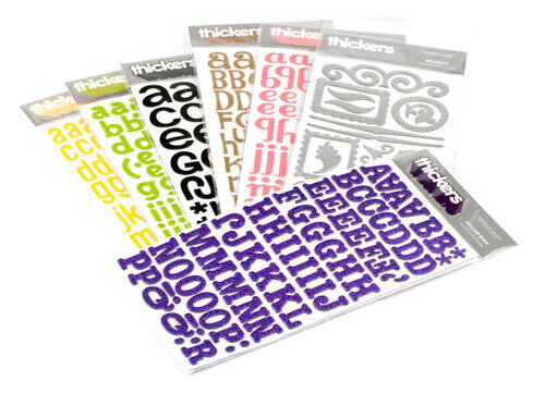 Thickers Dimensional Stickers