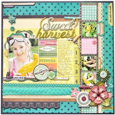 &quot;Sweet Harvest&quot; by cp Designer Amy Heller