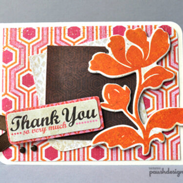 Crate Paper Pink Plum Card by Amy Heller