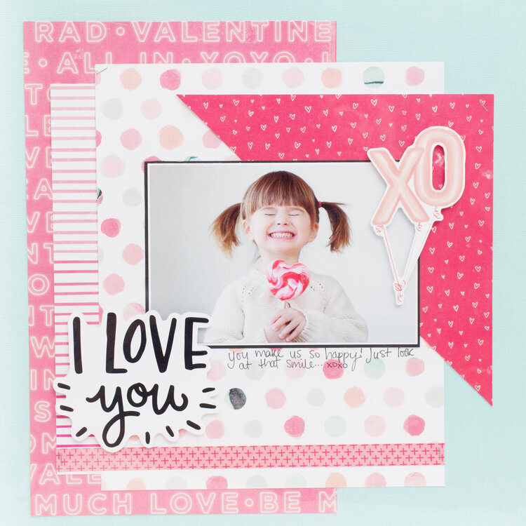 Lovely Projects featuring the NEW Hello Love Collection from Crate Paper