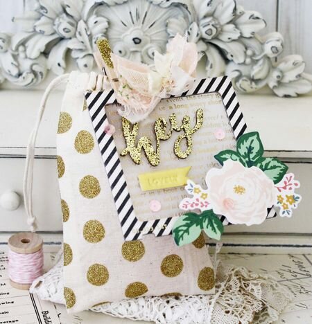 Crate Paper Craft Market Party Treat Bag and Tag from CP Gal, Melissa Phillips