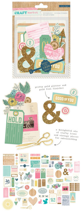 New Craft Market Collection from Crate Paper for American Crafts
