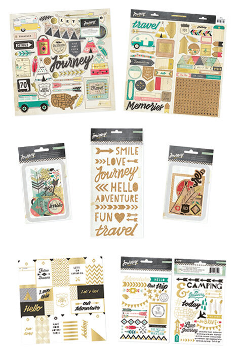 Brand New Journey Collection from Crate Paper for American Crafts