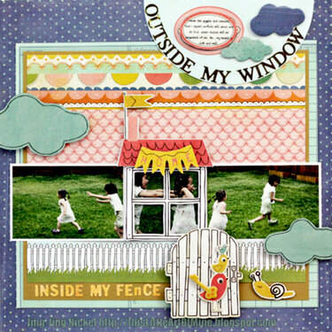 Crate Paper &quot;Out side my Window&quot; layout