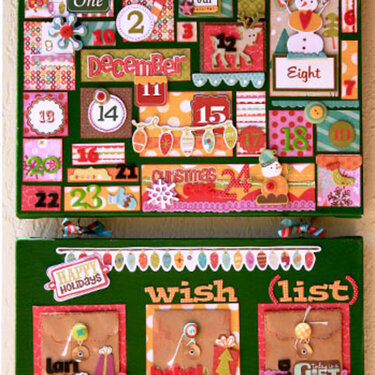 Crate Paper Snow Day advent calendar by Larissa Albernaz