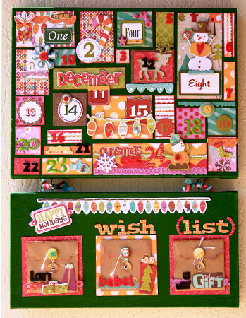 Crate Paper Snow Day advent calendar by Larissa Albernaz