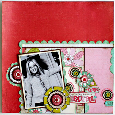 Beautiful using Paper Doll by Crate Paper