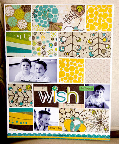 wish using the Brook Collection by Crate Paper