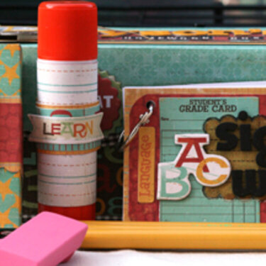 Crate Paper "The Homework Box" by Michelle Lanning