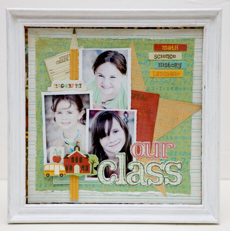 Crate Paper Framed Layout by Jaime Warren