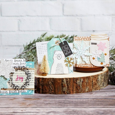 Snow &amp; Cocoa Place Cards