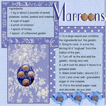 Faux Marrons Glacs