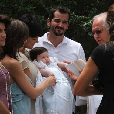 baby Luca s baptism