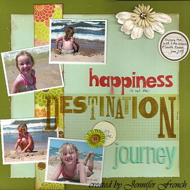 Happiness is not the Desination, but the journey