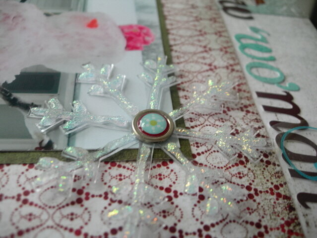 The snowflakes on my &quot;snow woman&quot; layout------&gt;