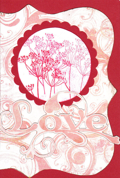 Love themed card