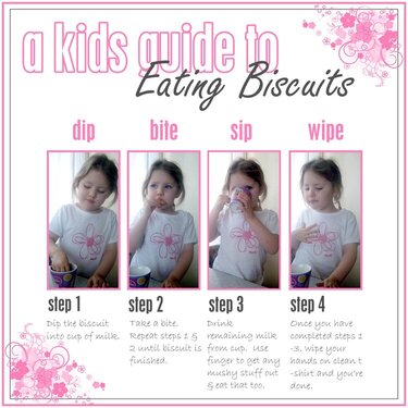 A Kids Guide To Eating Biscuits