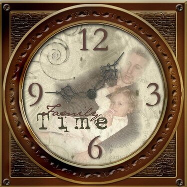 Clock ~ Family Time