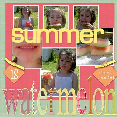 Summer is Watermelon