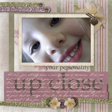 Your Personality Up Close