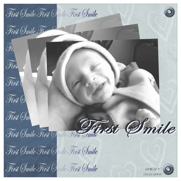 Austin&#039;s First Smile