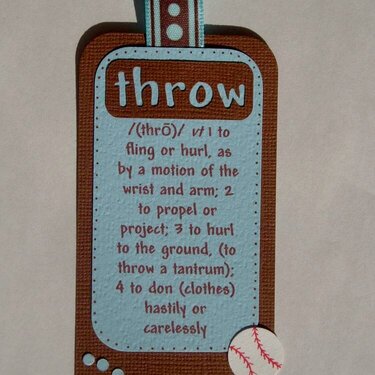 &amp;quot;Throw&amp;quot; Tag for Deffinition Tag Swap