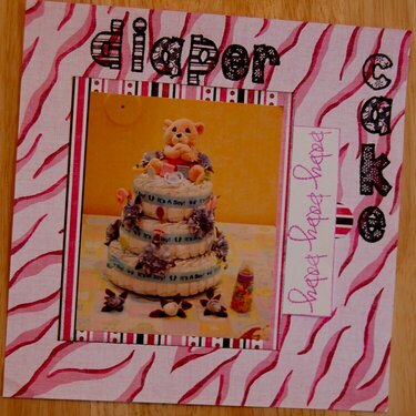 Diaper Cake