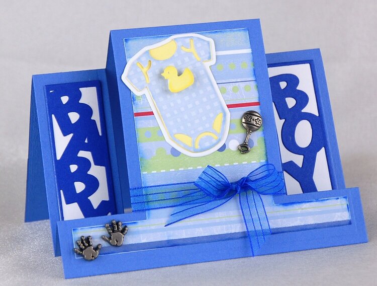 Baby Boy Shower Card