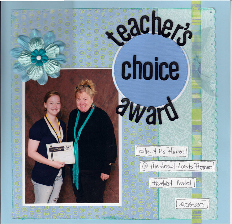 Teachers Choice Award 08-09