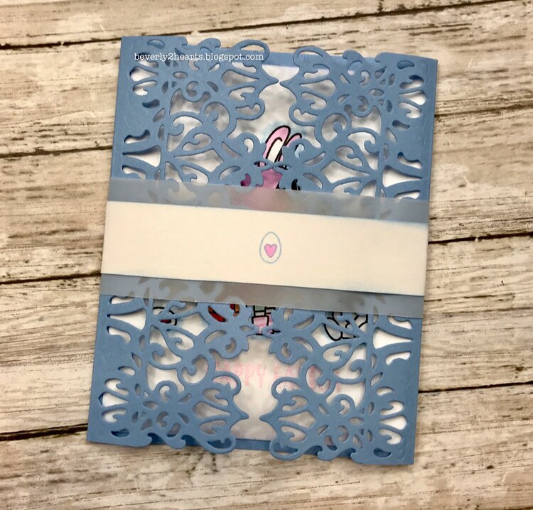 Cottontail Cuties Easter Card