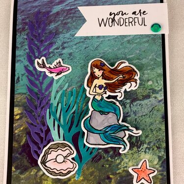 Wonderful Mermaid Card