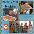 Chris 11th Birthday