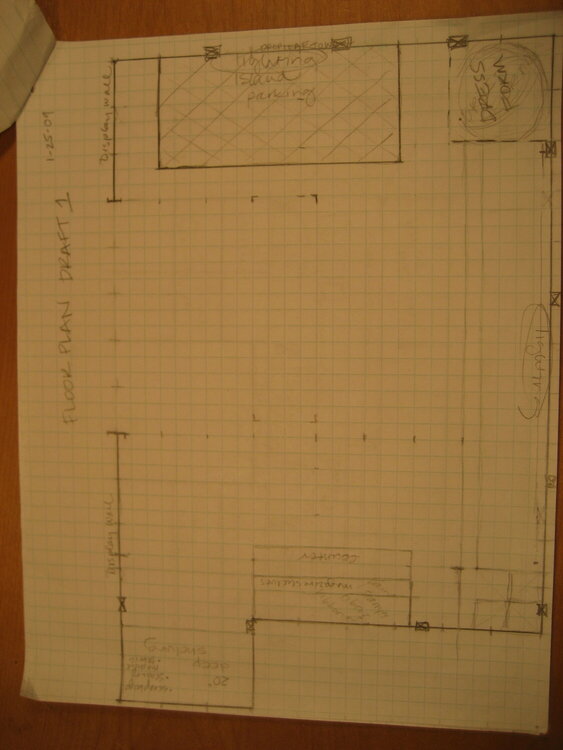 complete room sketch
