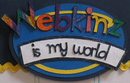 Webkinz title close up