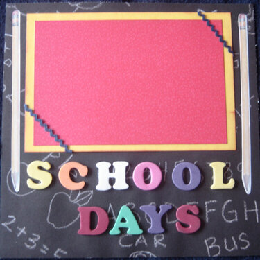 School Days 8 x 8 Album