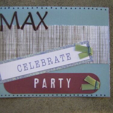 Max, Celebrate, Party