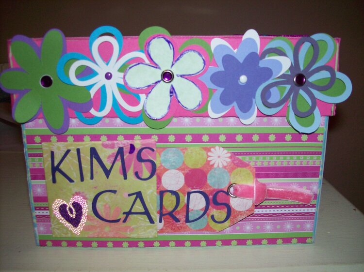 1st Altered card box~ front view