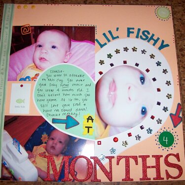 Lil&#039; Fishy at 4 Months