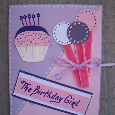 The Birthday Girl~ Card