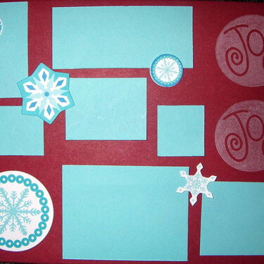 Snowflake Joy Card