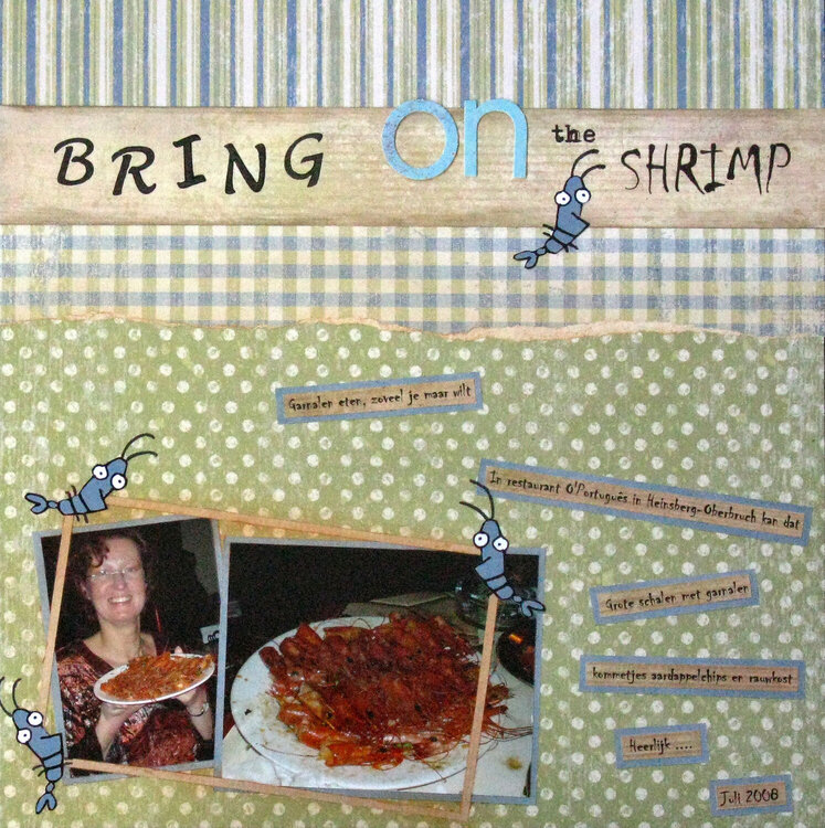 Bring on the shrimp