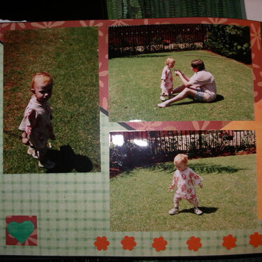 Alex outside with his aunt