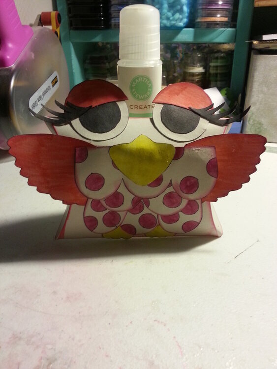 owl pillow box