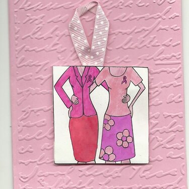 breast cancer awareness card