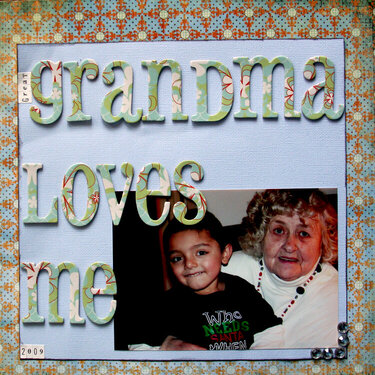 great grandma loves me
