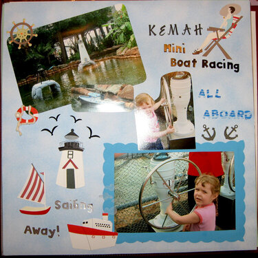 Kemah Mini-Boat Racing