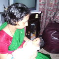 Disha on the 12th day naming ceremony