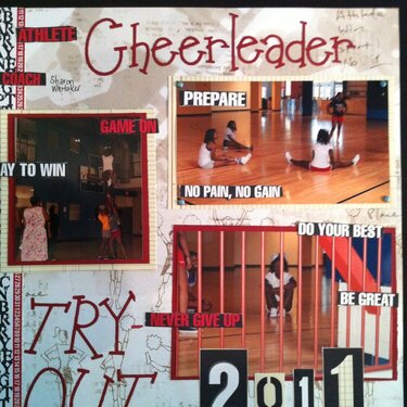 DSU Cheerleader 2011